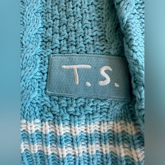 Taylor Swift 1989 Baby Blue Button Down Cardigan Sweater Taylor’s version XL-2XL - Picture 5 of 7